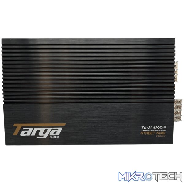 TG-SK6100.4A Targa TG-SK6100.4 6100W 4-Channel Amplifier - Image 1