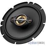 Pioneer TS-A1688S 6.5" 350W 80RMS 4-Way Speakers