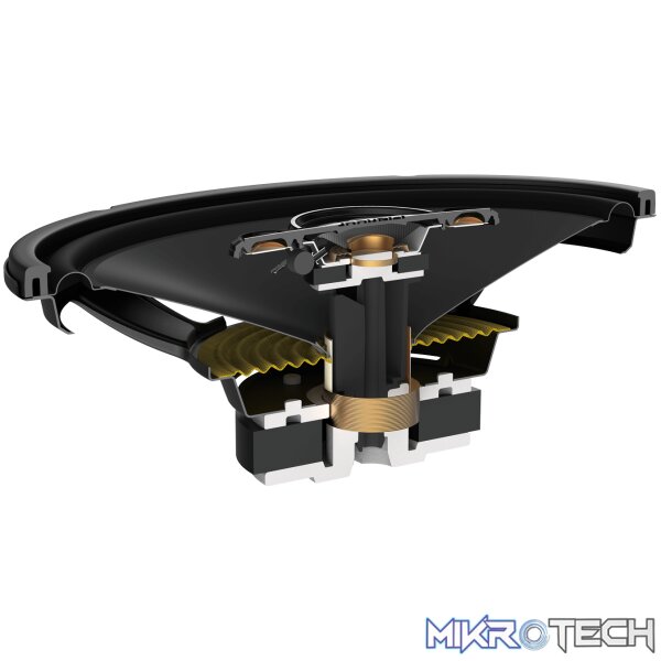 Pioneer TS-A6881F 6X8" 350W 80RMS 4-Way Speakers - Image 2