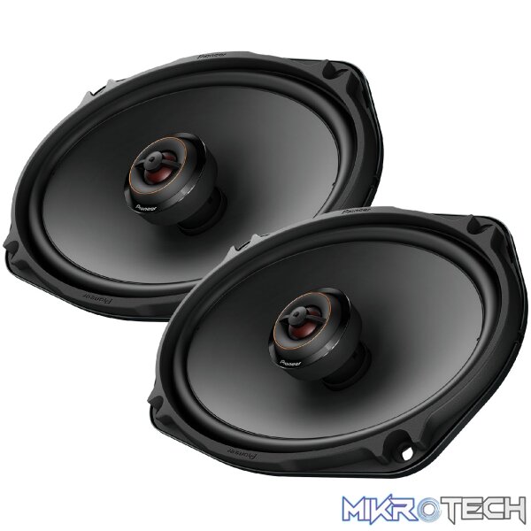 TS-D69F Pioneer TS-D69F 6"x9" 330W 2-way Coaxial Speakers - Image 1