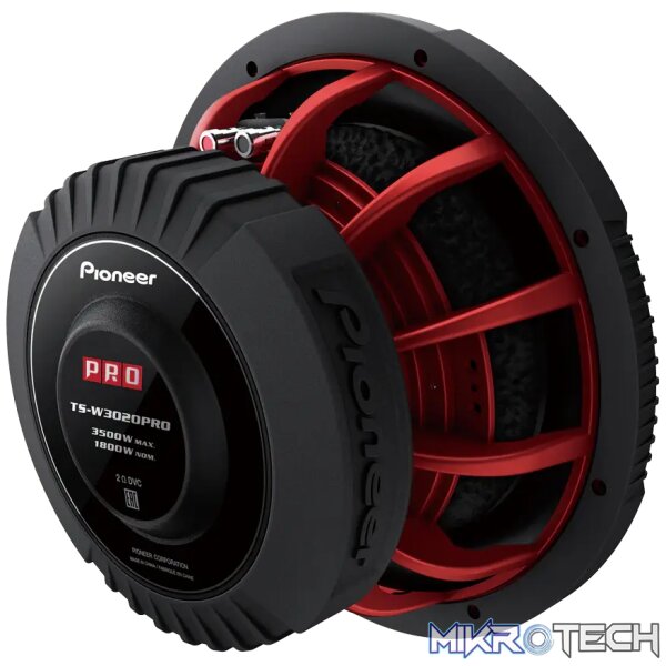 Pioneer TS-W3020PRO 12" 3500W 1800RMS DVC Subwoofer - Image 2