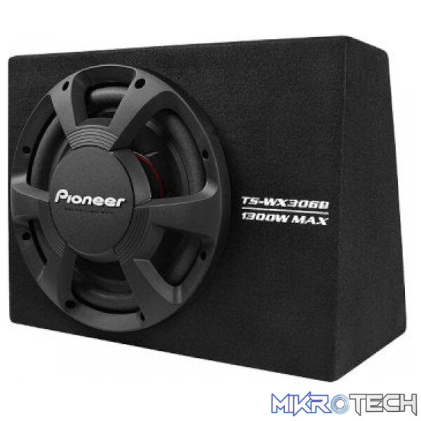 Pioneer TS-WX306B 12" 1300W Enclosed Subwoofer - Image 2