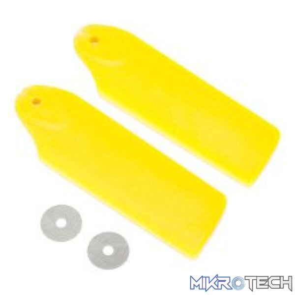 * Tail Rotor Blade Set Yellow: 300 X * Tail Rotor Blade Set Yellow: 300 X