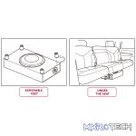 Pioneer TS-A2000LB 8" 700w Pre-loaded Enclosed Subwoofer - Image 2