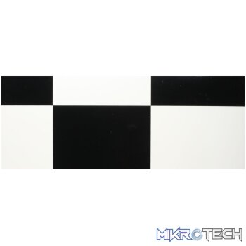 UltraCote 1in Squares White/Blk