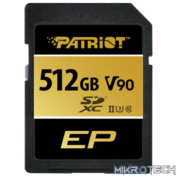 Patriot V90 SDXC UHS-II U3 Class 10 SD Card - Image 2