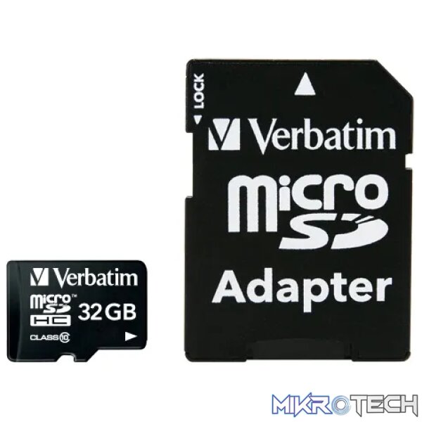 VBT 32GB MICRO SDHC+ADAP CLASS10 - Image 2