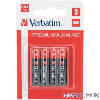 VBT AAA ALKALINE BATTERIES 4PK
