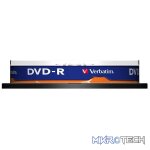 VERBATIM 4.7GB DVD-R (16X) MATT SILVER- SPINDLE - Image 3