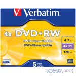 VERBATIM - 4.7GB DVD+RW (4X) - (BOX OF 5 - Image 2