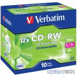 VERBATIM - 700MB - CD-RW (12X) - JEWEL C - Image 2