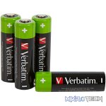 VERBATIM AA RECHARGEABLE BATTERIES (2500 SERIES) 4 PACK - Image 2