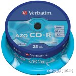 VERBATIM CD-R CRYSTAL SPIN 25PK - Image 2