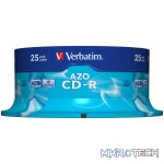 VERBATIM CD-R CRYSTAL SPIN 25PK - Image 3