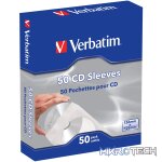 VERBATIM CD SLEEVES 50PK - Image 2