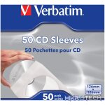 VERBATIM CD SLEEVES 50PK