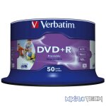 VERBATIM DVD+R SL PRINTABLE SPIN 50P - Image 2