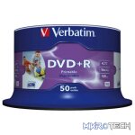 VERBATIM DVD+R SL PRINTABLE SPIN 50P