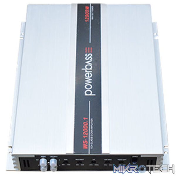 Powerbass WS12000.1 12 000W Monoblock Amplifier - Image 3