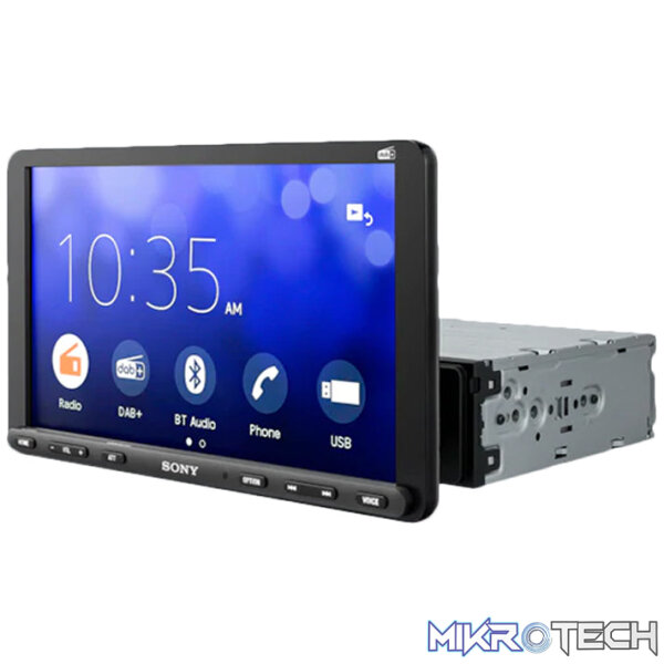 Sony XAV-AX8050D 8.9″ “Floating” Touchscreen Bluetooth/USB With Carplay/Android Auto Single Din Multimedia Player - Image 3