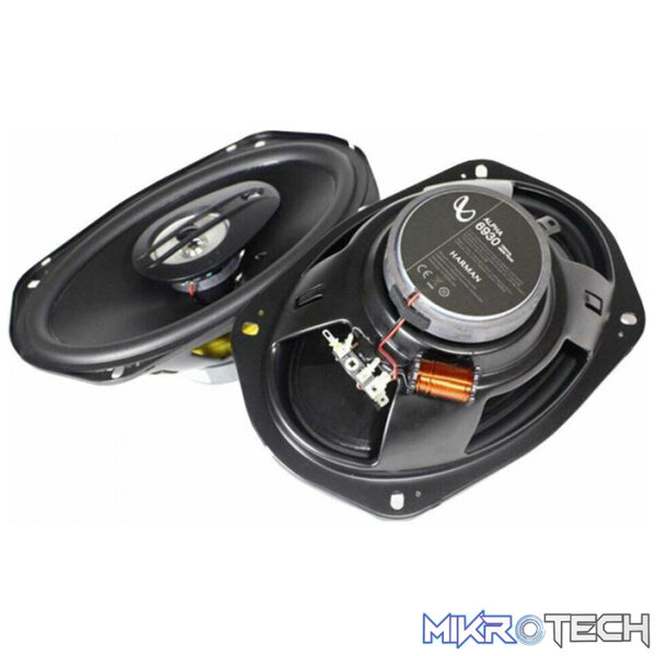 Infinity Alpha 6930 6x9" 3-Way Coaxial Speakers - Image 2
