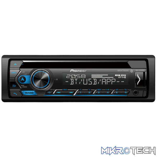 ZGVoLXM0MjUwYnQuanBn Pioneer DEH-S4250BT Bluetooth/USB/AUX/FM Single Din CD Reciever - Image 1
