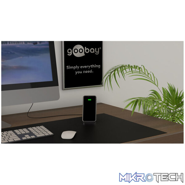 Goobay Wireless Qi Desktop 10w Fast Charger - Image 6
