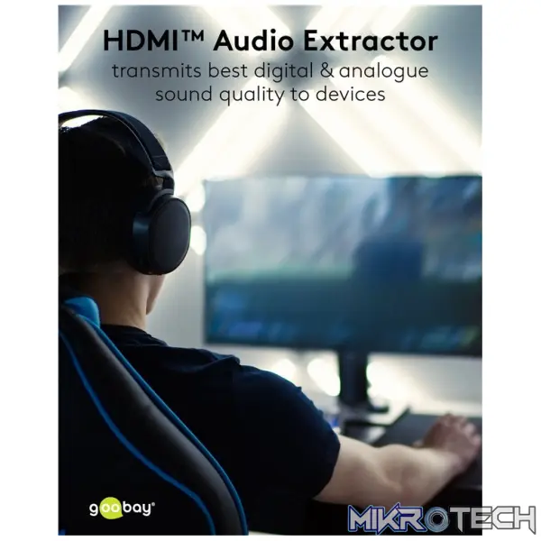 Goobay HDMI Audio Extractor 4K @ 60 Hz - Image 11
