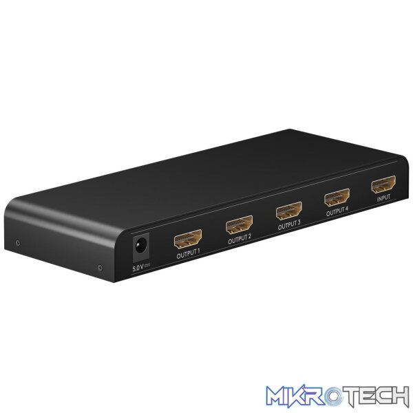 Goobay HDMI Splitter 1 to 4 (4K @ 30 Hz) - Image 9