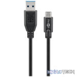 Goobay Sync & Charge Super Speed USB-C to USB A 3.0 Charging 3m Cable