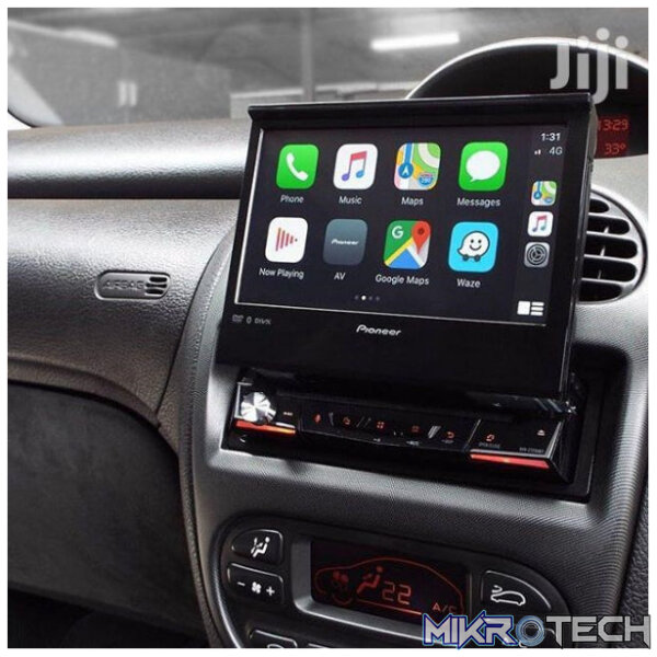 Pioneer AVH-Z7250BT In-Dash BT/DVD/USB Single Din Player with Apple CarPlay & Android Auto - Image 2