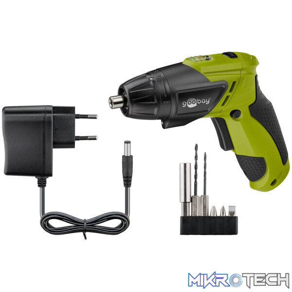 Goobay Mini Cordless Screwdriver 3.6 V with LED Light - Image 5