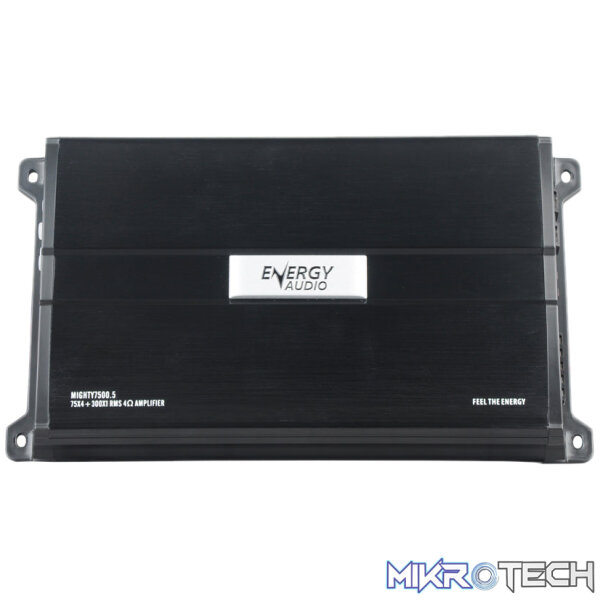 bWlnaHR5NzUwMDVfNC5qcGc Energy Audio MIGHTY7500.5 5-Channel 75WX4 + 300x1 RMS at 4 Ohm Amplifier - Image 1