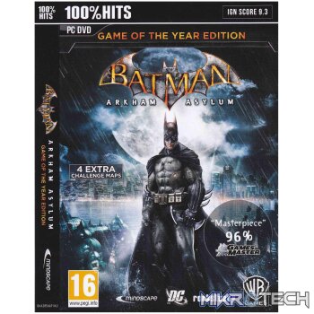 Batman: Arkham Asylum GOTY Edition PC GOG CD Key