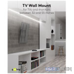 Goobay TV Wall Mount Basic Tilt for TVs from 32" to 55" - Image 3