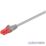 Goobay CAT 6 U/UTP 1m Patch Cable - Grey