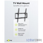 Goobay TV Wall Mount Basic Tilt for TVs from 32" to 55" - Image 5