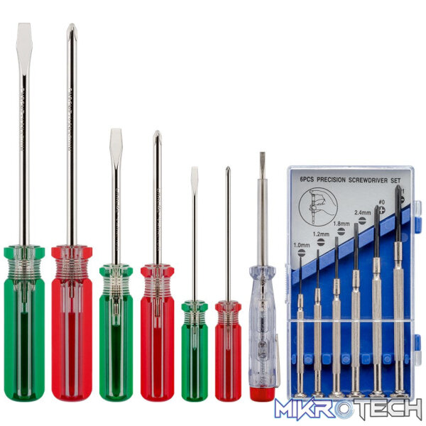 Goobay 20 Pcs Soldering Set and Tool Set in Handy Bag - Image 2