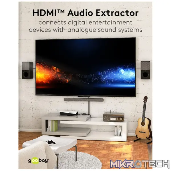 Goobay HDMI Audio Extractor 4K @ 60 Hz - Image 13
