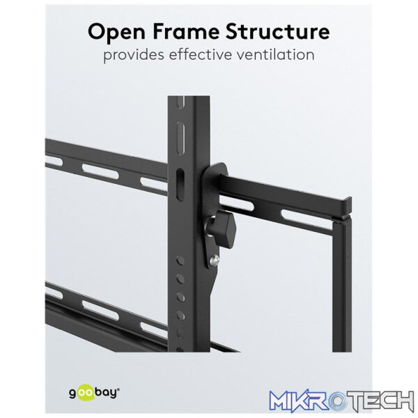 Goobay TV Wall Mount Basic Tilt for TVs from 43" to 100" - Image 8