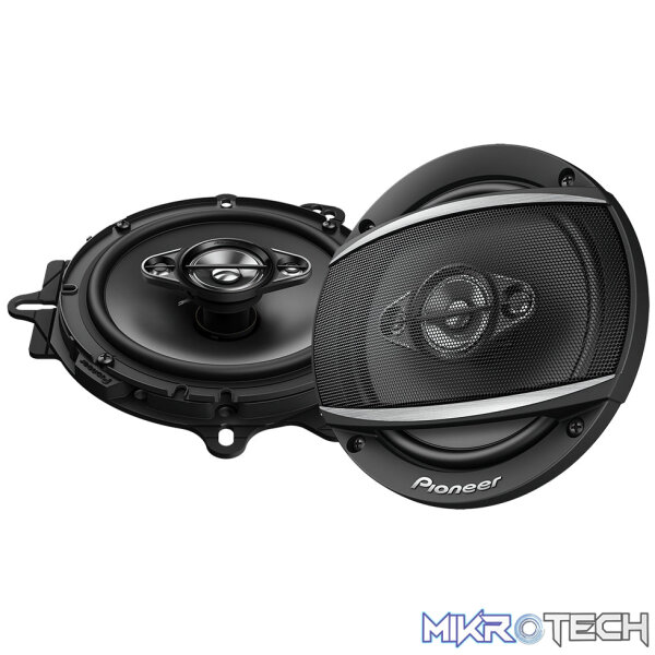 dHMtYTE2ODdzLmpwZw Pioneer TS-A1687S 350W 4-Way 6.5" Speakers - Image 1