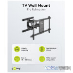 Goobay TV wall mount Basic FULLMOTION (XL) for TVs from 43" to 100" - Image 11