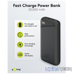 Goobay Fast Charge 20 000 mAh Power Bank with LED Display - Image 8