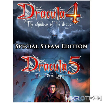 Dracula 4 and 5 - Steam Special Edition Steam CD Key