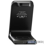 Goobay 3-in-1 Wireless Qi Charger - Black - Image 2