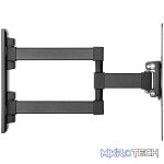 Goobay TV Wall Mount Dual Arm for TVs from 23" to 42" with Swivel and Tilt - Image 5