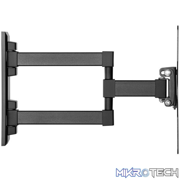 Goobay TV Wall Mount Dual Arm for TVs from 23" to 42" with Swivel and Tilt - Image 5