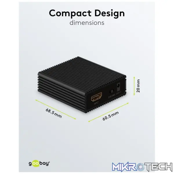 Goobay HDMI Audio Extractor 4K @ 60 Hz - Image 10
