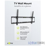 Goobay TV Wall Mount Basic Tilt for TVs from 43" to 100" - Image 10