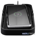 Goobay Wireless Qi Charging Mat 15W Fast Charger - Black